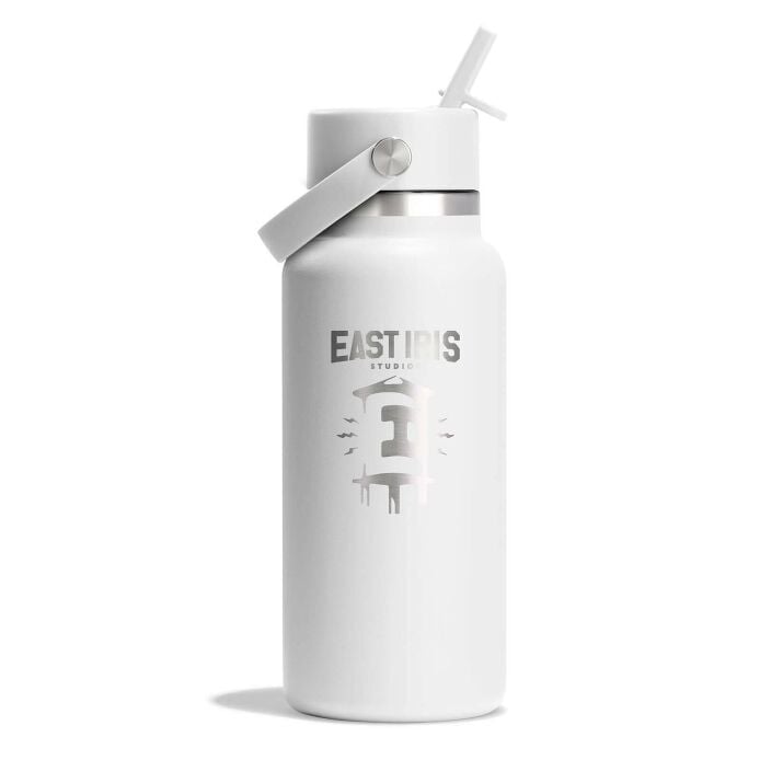 32 oz WM Flex Straw Bottle - Hydro Flask + East Iris Studios O7