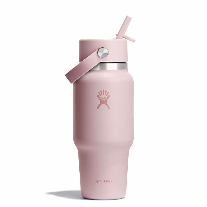 24 oz Travel Bottle with Flex Straw Cap S0